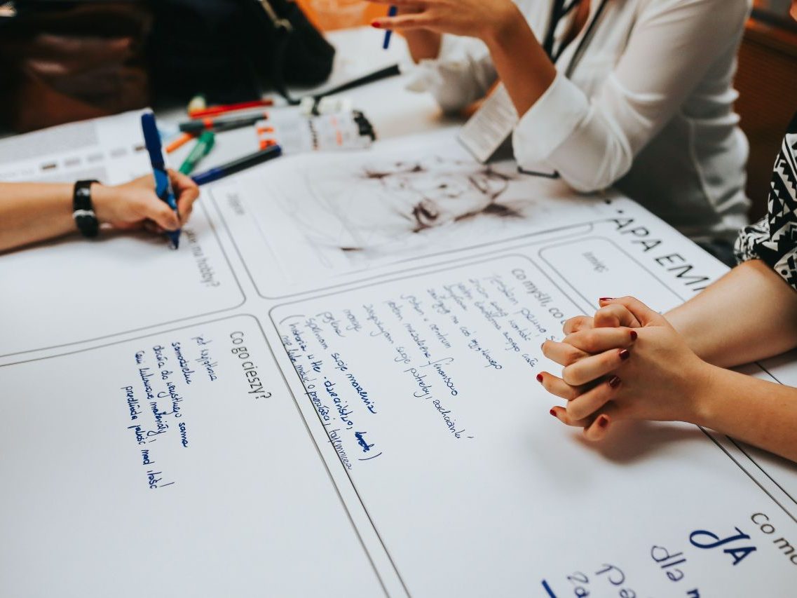 Team planning a brand launch